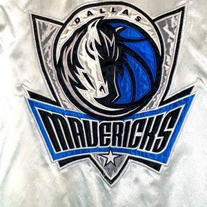VINTAGE- NBA DALLAS MAVERICKS - SATIN BOMBER JACKET
